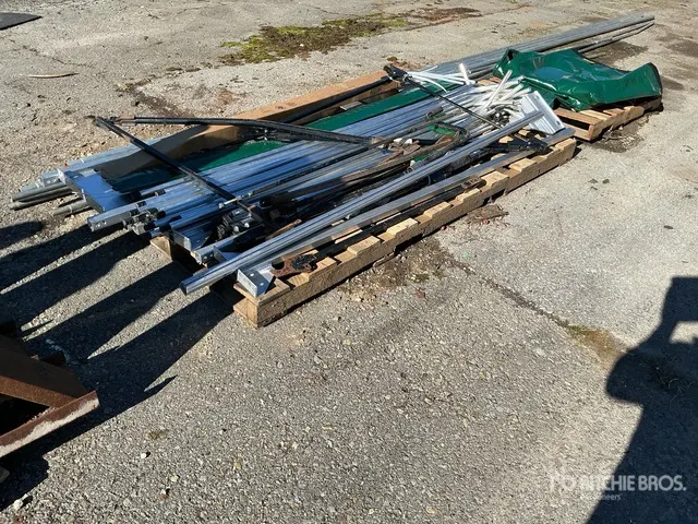 Quantity of Shurco Curtain Side Trailers Misc. Parts
