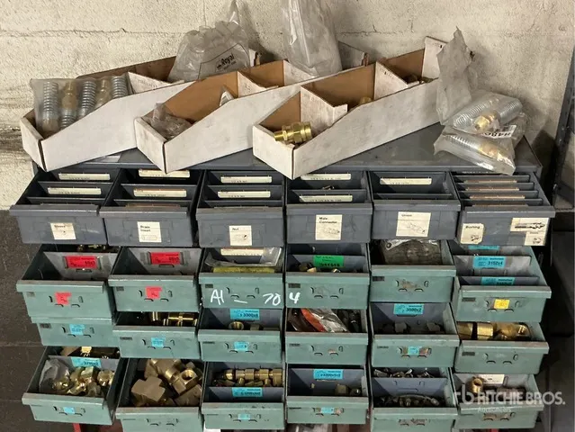Quantity of Pipe and Air Brake Brass Fittings