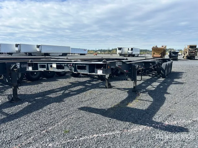 2022 Dionbilt DBN40205SR8PNT 40 ft Quad/A Container Trailer