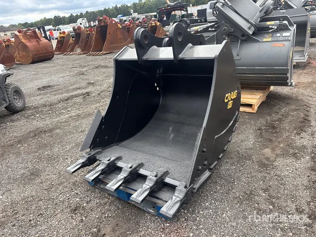 Craig 48 in 1.5 cyd Trenching Excavator Bucket - Fits Kobelco SK210LC-10