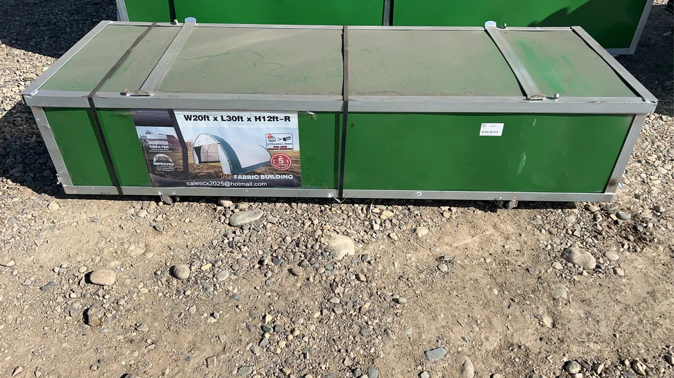 Gold Mountain Single Truss Shipping Container Canopy Shelter