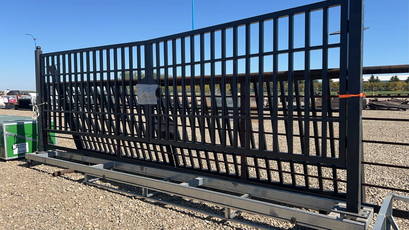 18' Farm Metal Driveway Gate-C