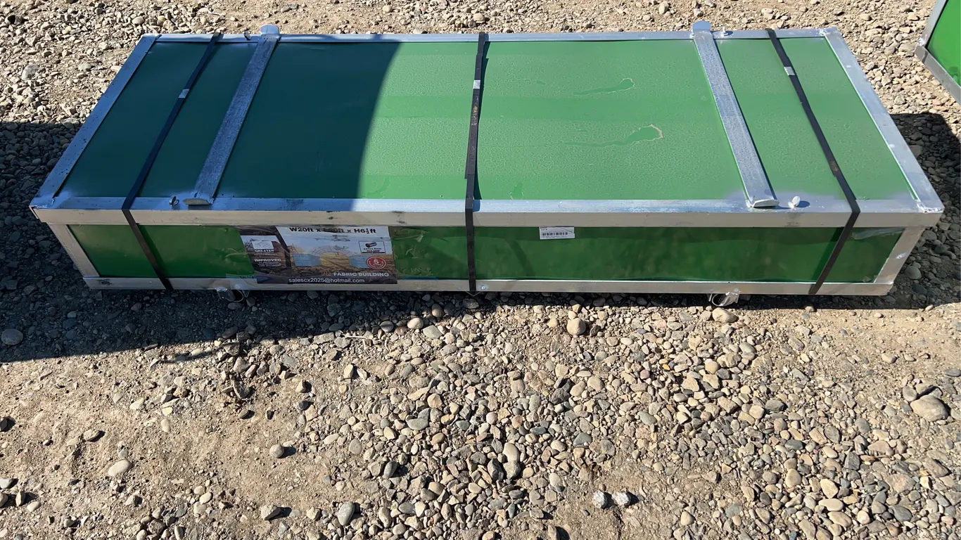 Gold Mountain Single Truss Shipping Container Canopy Shelter
