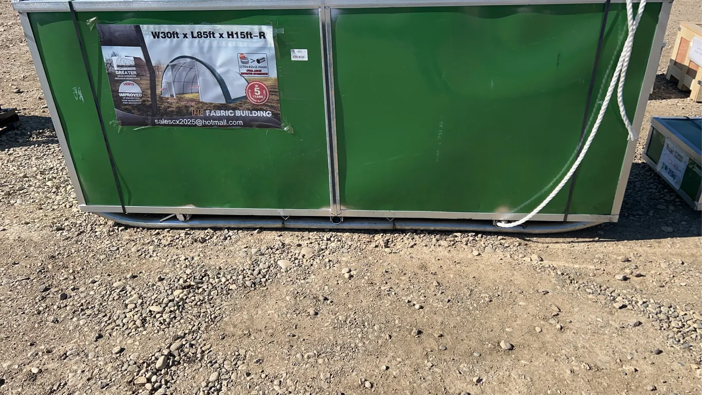 Gold Mountain Single Truss Round Storage Shelter