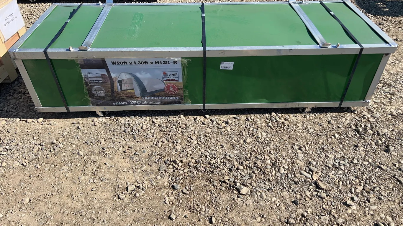 Gold Mountain Single Truss Round Storage Shelter