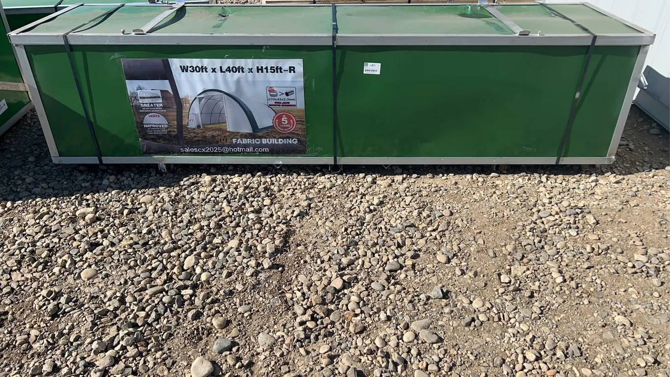 Gold Mountain Single Truss Shipping Container Canopy Shelter