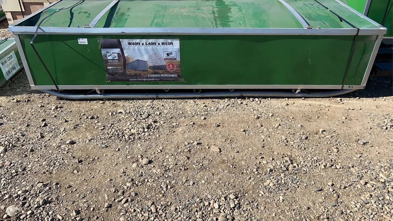 Gold Mountain Single Truss Round Storage Shelter