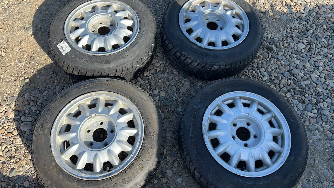 4 - 195/65R15 Winter Tires & Rims For GM
