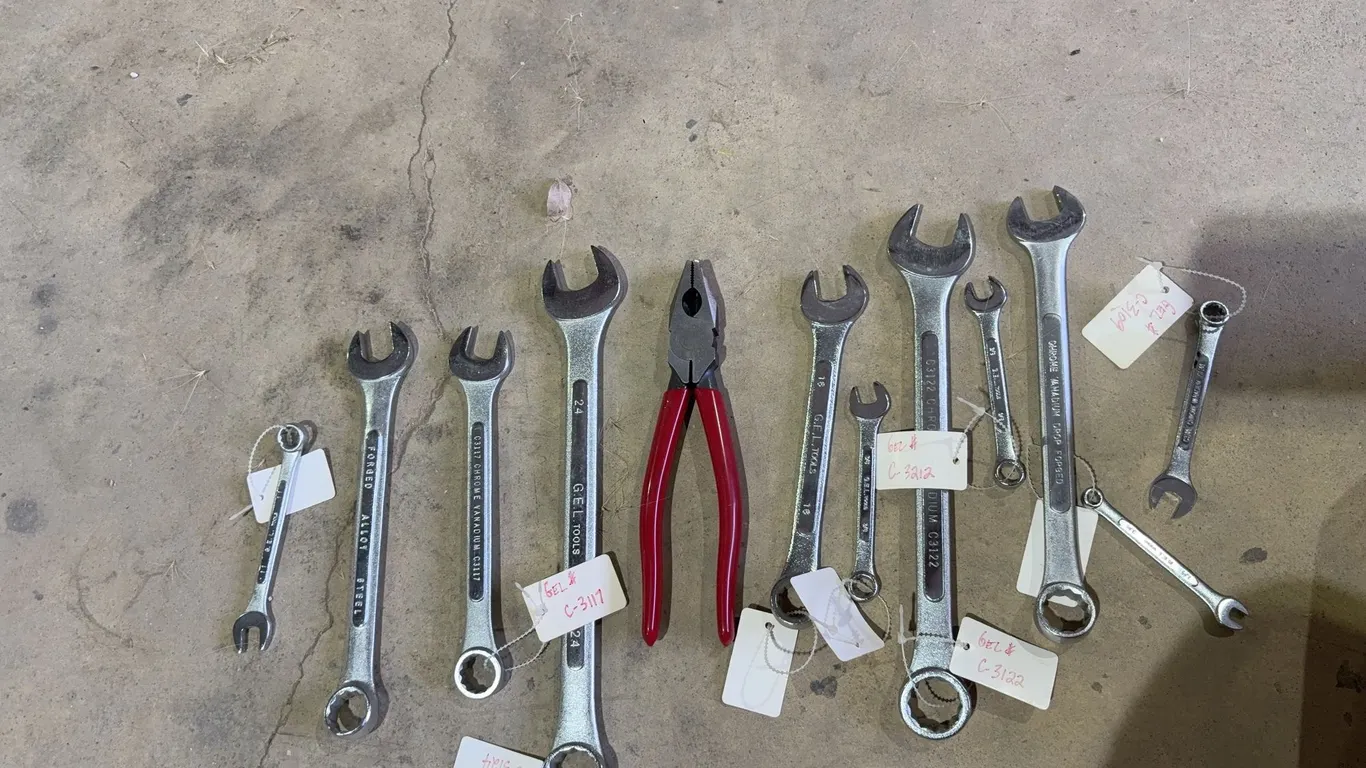 Assorted Wrenches