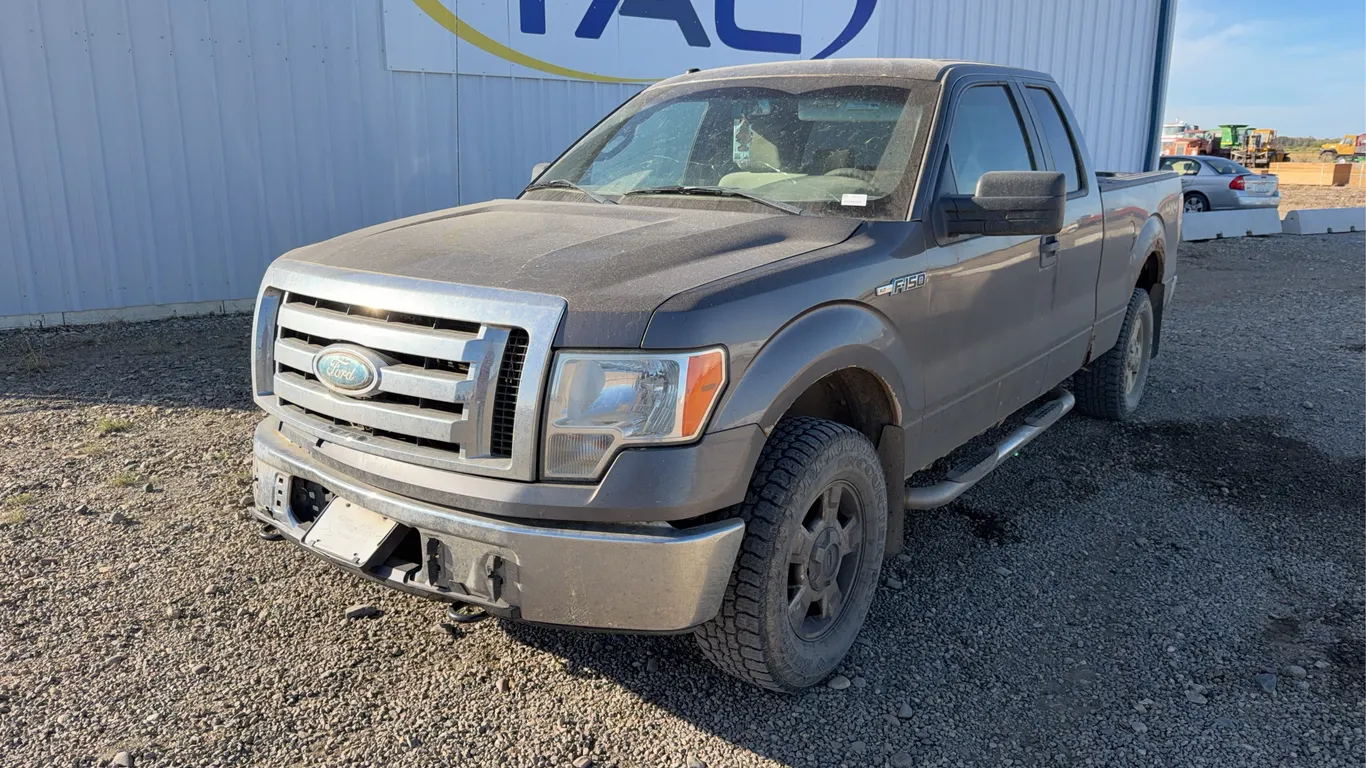 2009 FORD F150 SUPERCAB 4WD