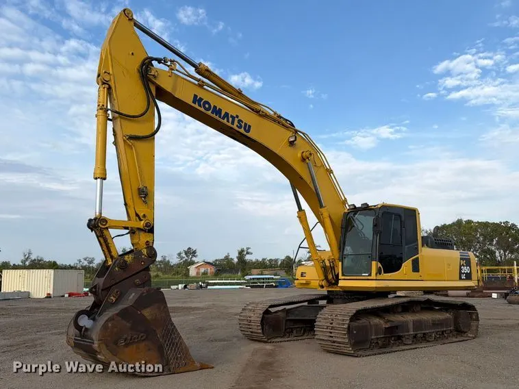 2012 Komatsu PC350LC–8 excavator