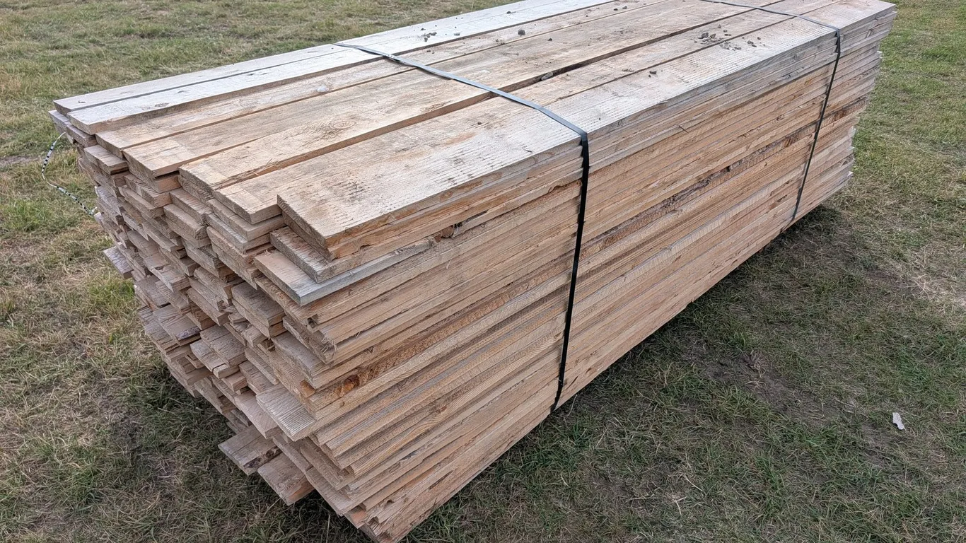 Approx (250) 1" x 6' x 8' Assorted Lumber