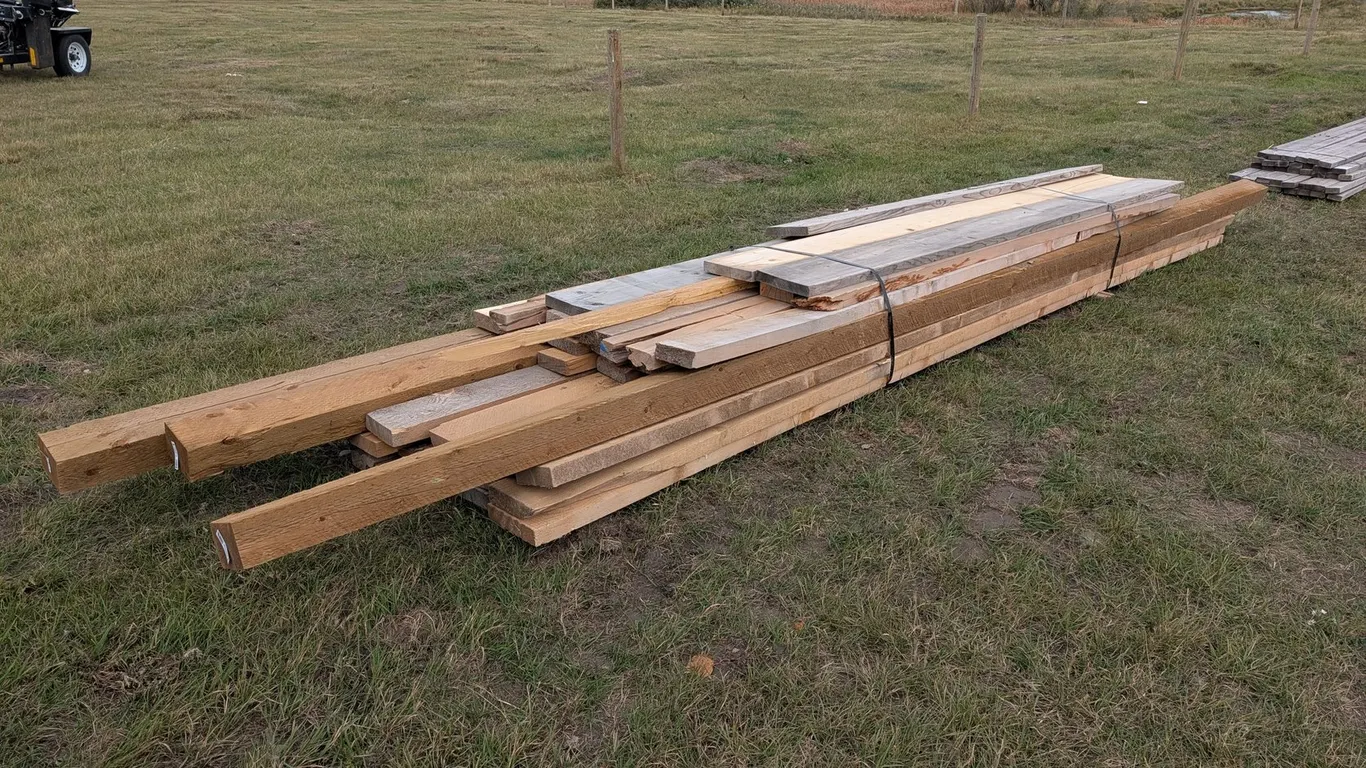 Approx (37) Assorted Lumber