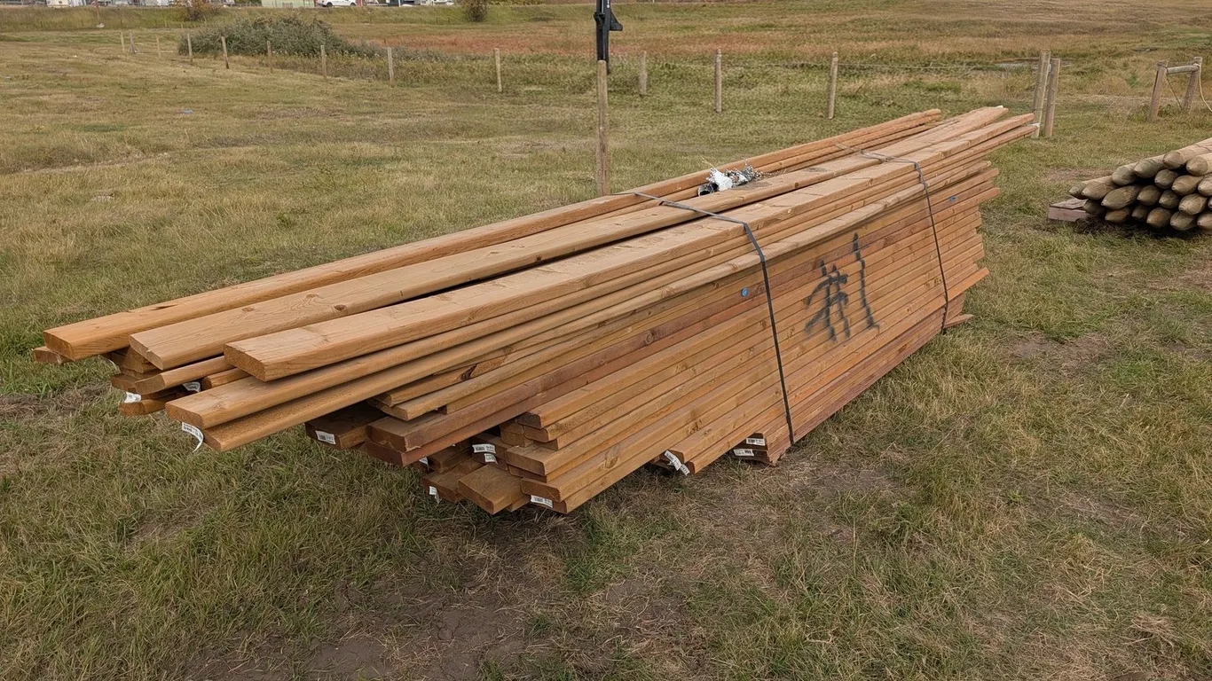 Approx (136) Assorted Lumber