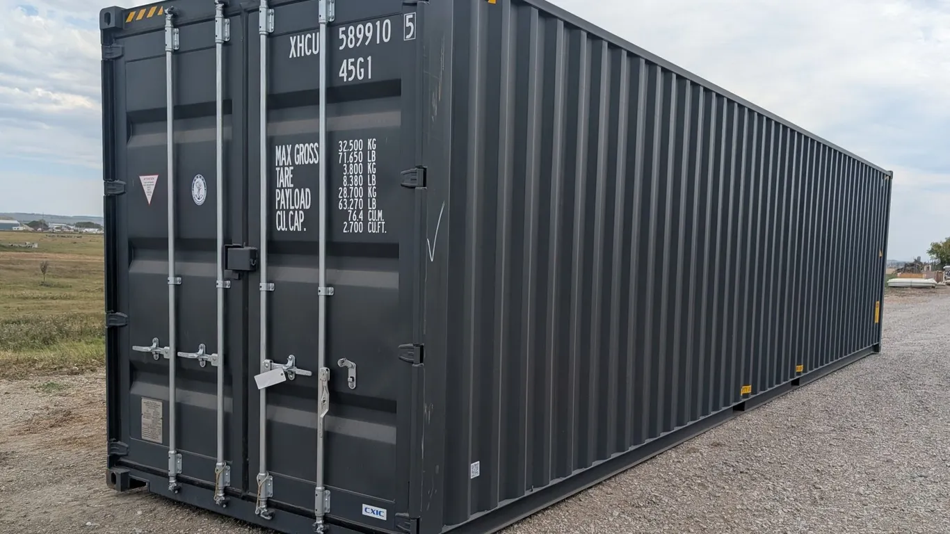 Single Use 40' High Clearance Sea Container