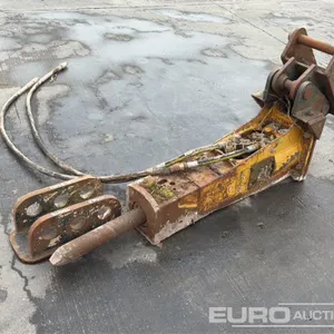 Hydraulic Breaker 50mm Pin to suit 6-8 Ton Excavator, Mounting Bracket 