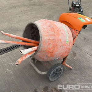 2018 Altrad Belle Petrol Cement Mixer 