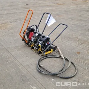 Petrol Compaction Plate (3 of), Concrete Poker 