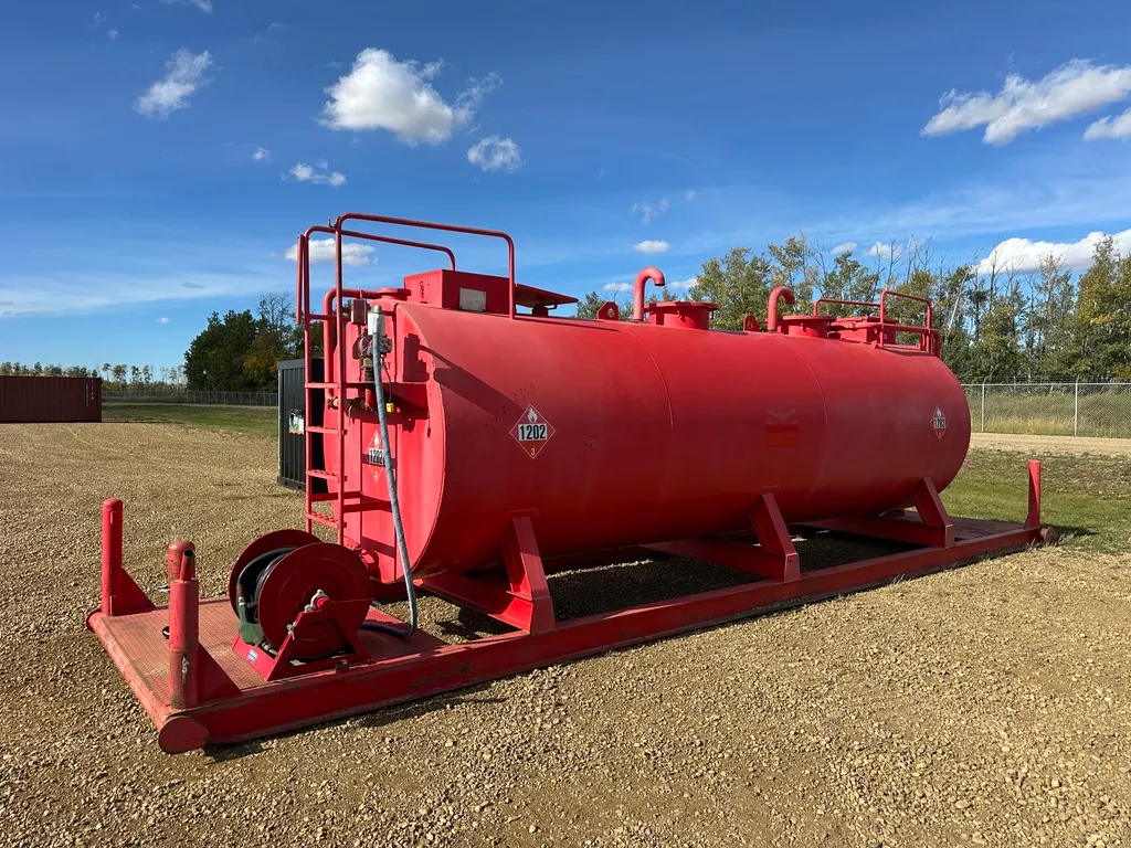 2014 Nortech 13,500 L Double Wall Skidded Fuel Tank