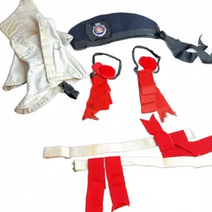 Edmonton Police Department Uniform Accessories Bundle, Cap With Badge and Straps