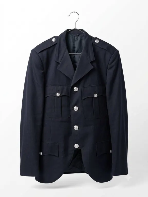 British Metropolitan Police Uniform Jacket Fortrel Wool Blend