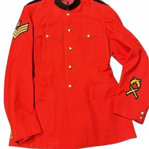 Scott Lasalle Ltd. British Military Scarlet Tunic, Size 11, 1972/73, Sergeant Insignia