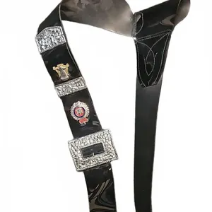 Newfoundland RNC Police Parade Belt with Insignia and Buckle