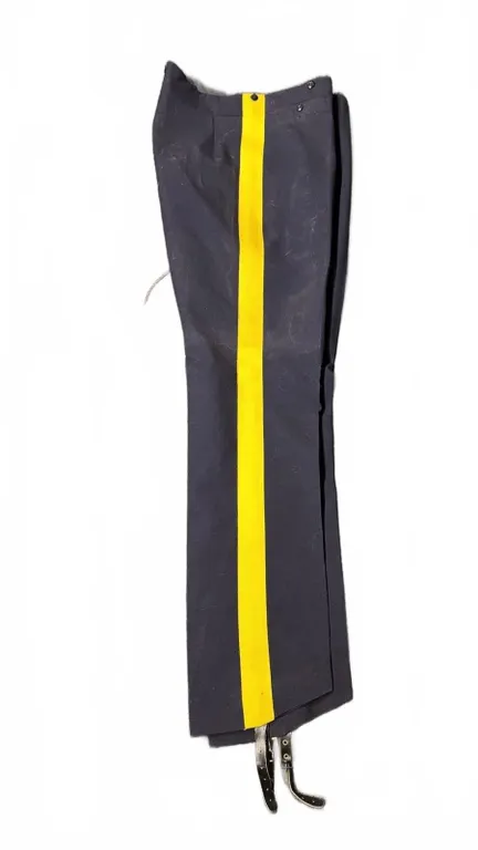RCMP Dress Pants Dark Blue with Yellow Stripe and Ankle Zippers
