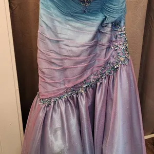 Tiffany Designs Formal Gown with Bead and Sequin Embellishment