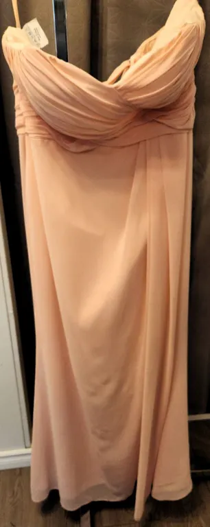 Venus & Bella Formal Gown in Peach