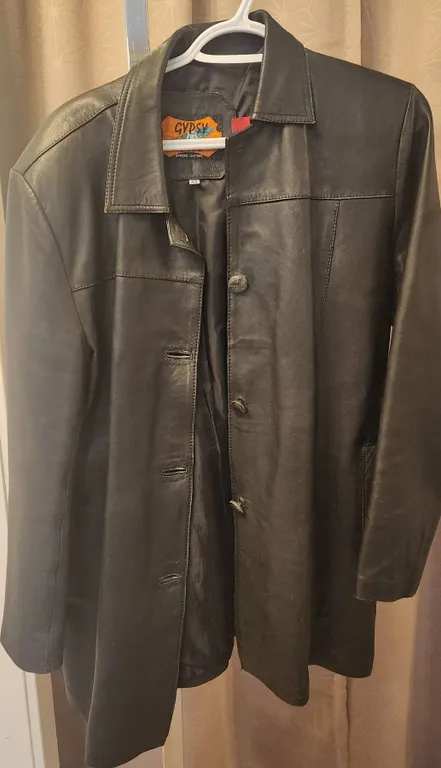 Gypsy Piel Genuine Leather Jacket Size 42