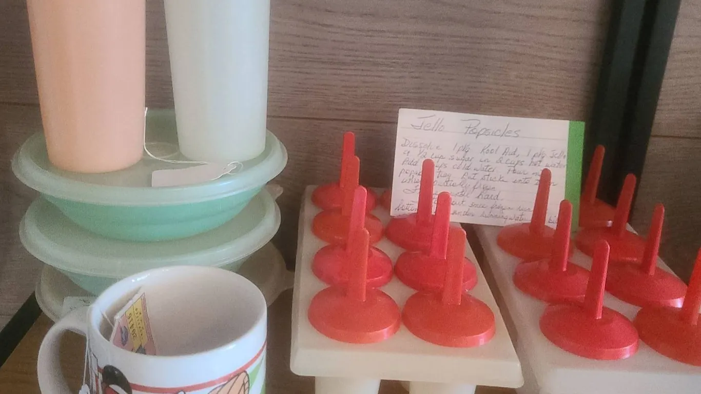 Tupperware Assortment and Disney Mug