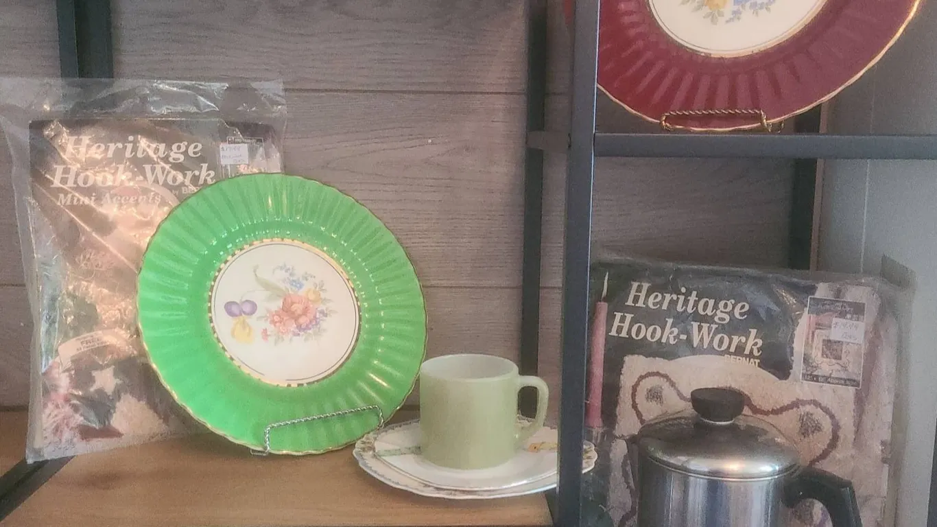 Wade England Plate, Bell China Saucer