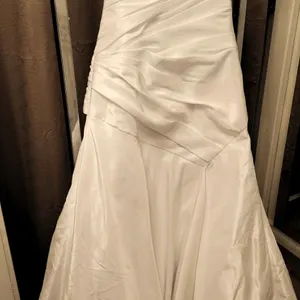 Ella Rosa Bridal Gown Size 14 With Beaded Bodice