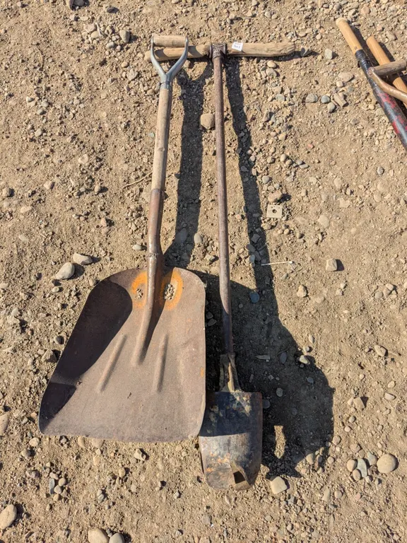 Scoop Shovel, Post Hole Digger