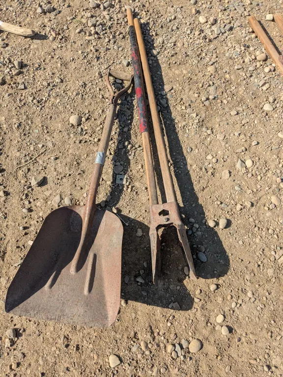 Scoop Shovel, Post Hole Digger