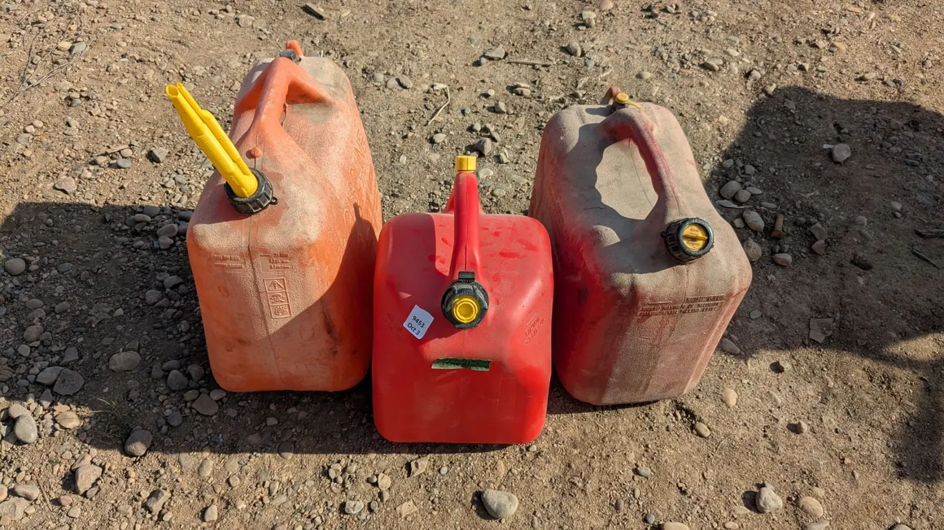 (3) 5-Gal Jerry Cans