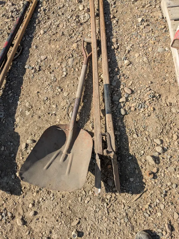 Scoop Shovel, Post Hole Digger