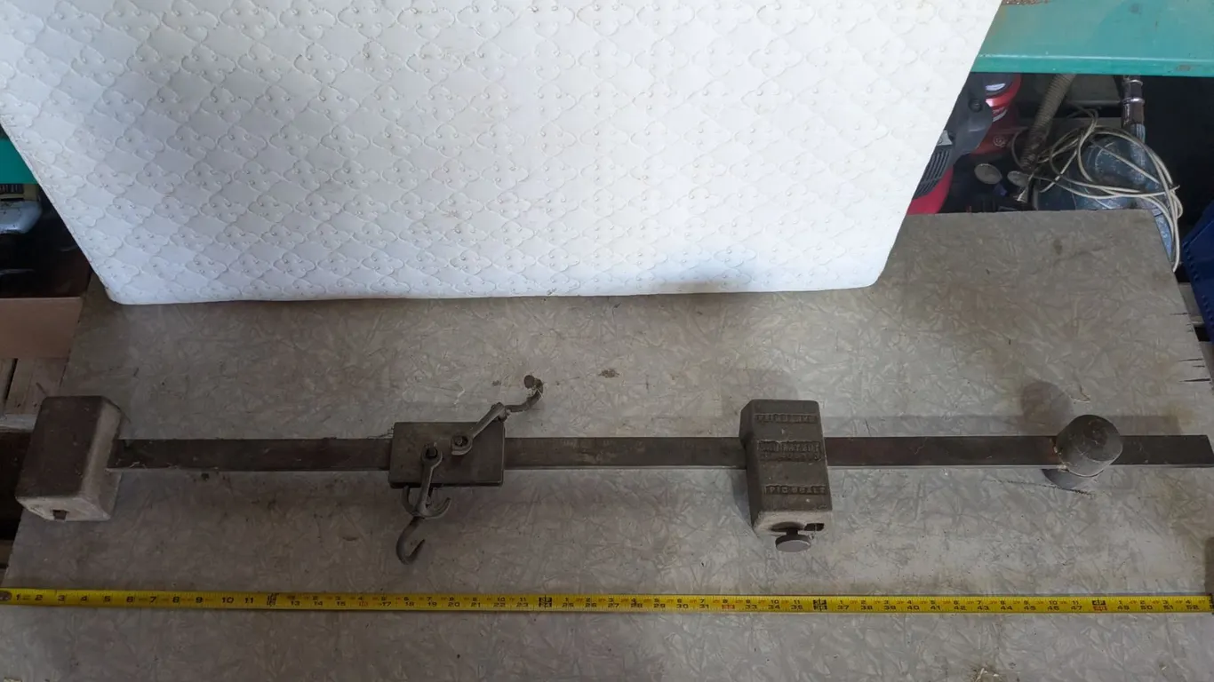 Vintage Hanging Beam Scale
