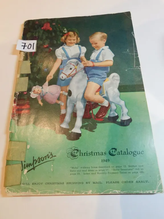 1949 SIMPSONS CHRISTMAS CATALOGUE