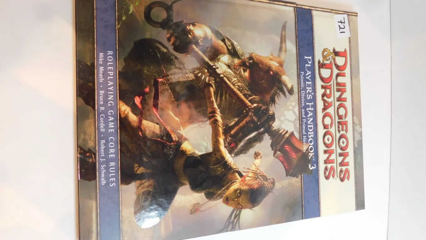 DUNGEONS AND DRAGONS PLAYERS HANDBOOK #3