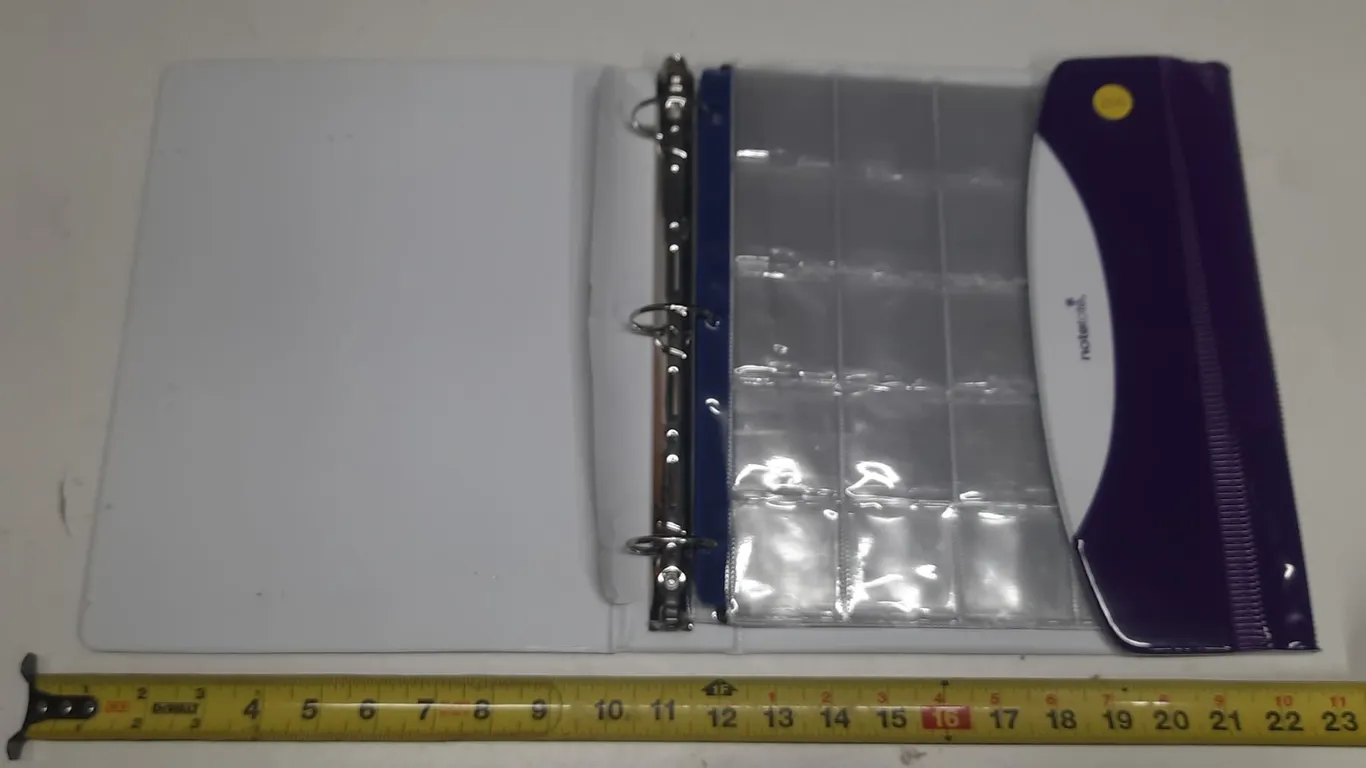 (5) Sheet of Currency Holder in Binder.