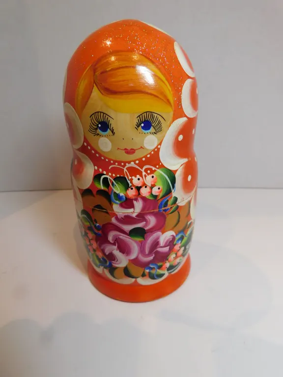 RUSSIAN STACKING DOLL, 3 DOLLS
