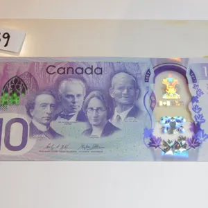 2017 TEN DOLLAR BILL CRISP UNC 150 ANNIVERSARY OF CONFEDERATION