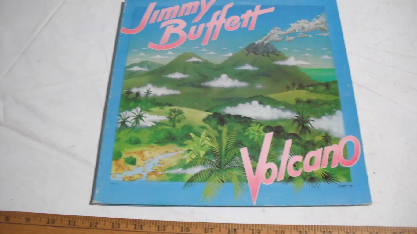 1979 Jimmy Buffet Volcano Vinyl Record