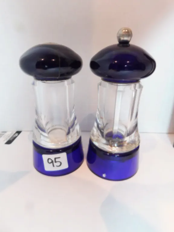 COBALT BLUE, ACRYLIC SALT, AND PEPPER SET