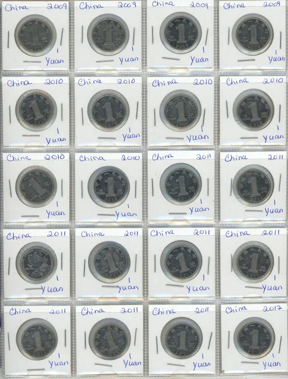 Binder of Foreign Currency. (Total 113 Coins)