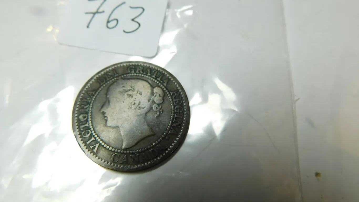 1859 EVEN 9 LARGE CENT