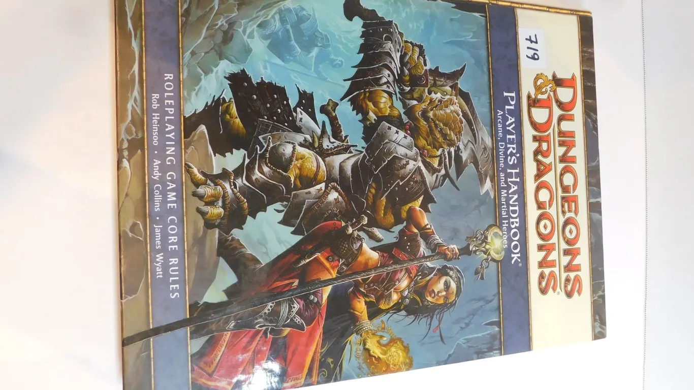 DUNGEONS AND DRAGONS PLAYERS HANDBOOK #1