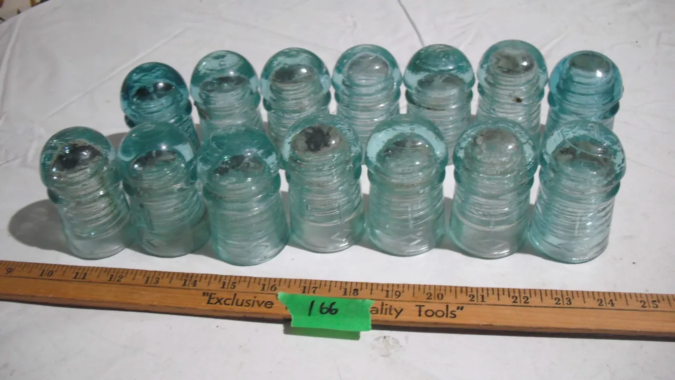 Vintage Insulators (some have damage)